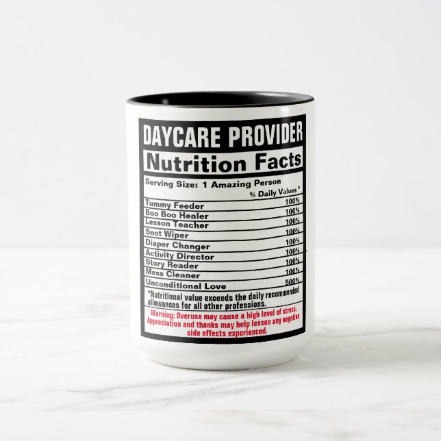 Taza Proveedor de atención diurna Gracioso Gift Mug (Centro)