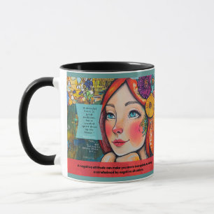 Taza Proverbios del corazón alegres 17:22 Mug Inspirado