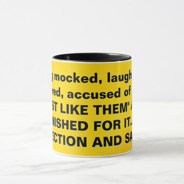 Taza Proyección y Sadismo (Centro)