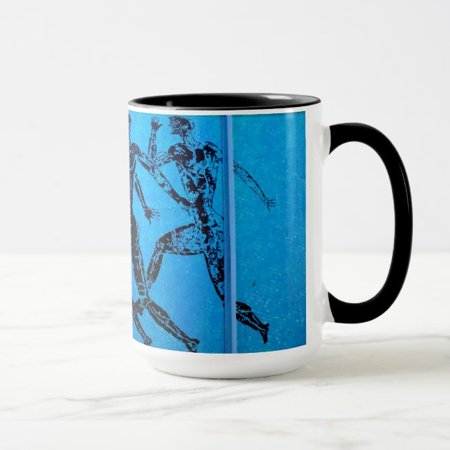 Taza Proyecto original del maratón de Atenas (Derecha)