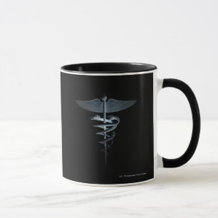 Taza Proyector en un caduceo médico