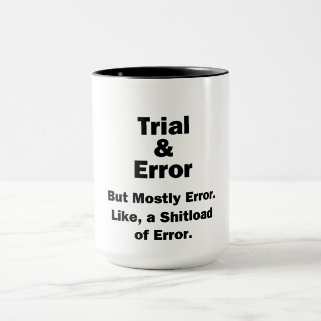 Taza Prueba y error (Centro)
