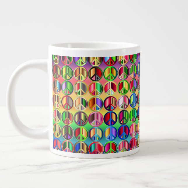 Taza psicodélica de la paz (Izquierda)