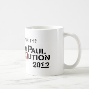 Taza psicodélica de Ron Paul