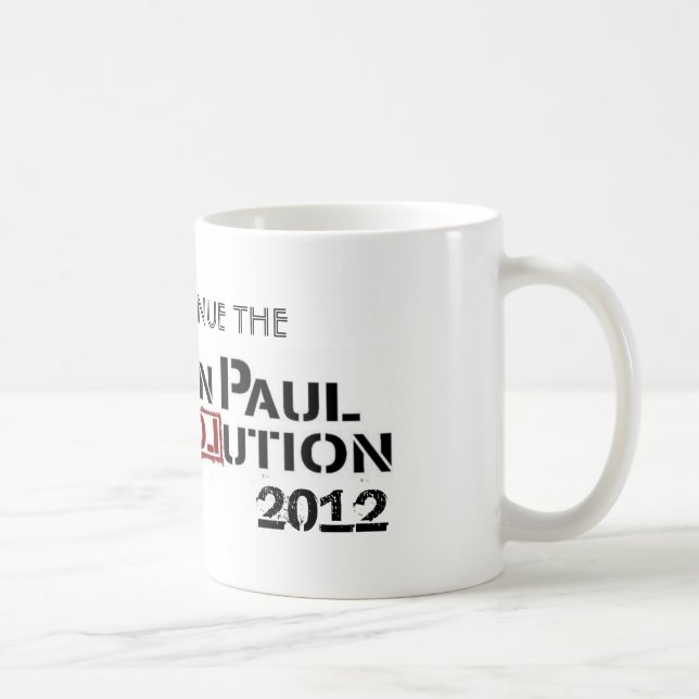 Taza psicodélica de Ron Paul (Derecha)