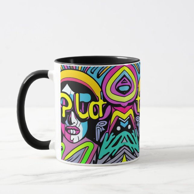 TAZA PSICODELICO (Izquierda)