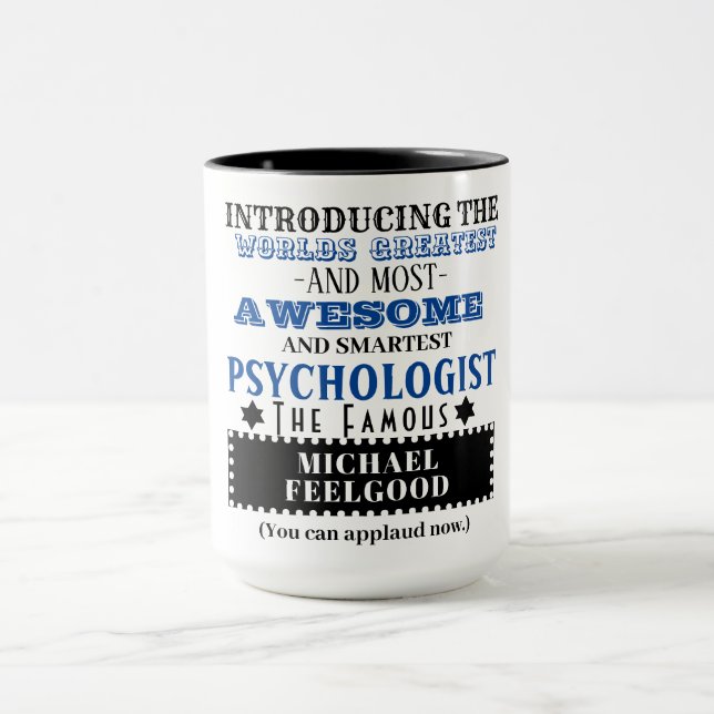 Taza PSICOLOGISTA Gracioso Mug Regalo (Centro)