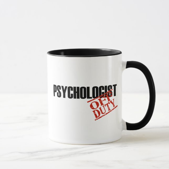 TAZA PSICÓLOGO FUERA DE SERVICIO (Derecha)