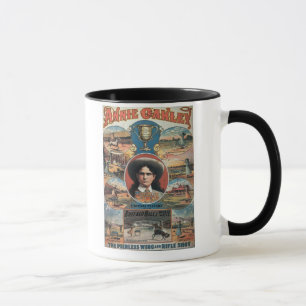Taza Publicidad de poster Annie Oakley que ofrece en