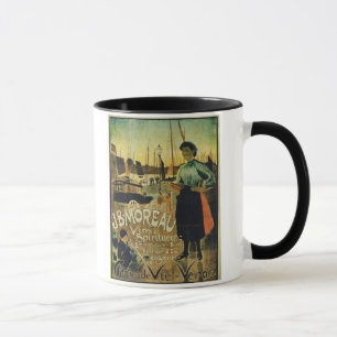 Taza Publicidad de poster "Croix de Vie", hecho por