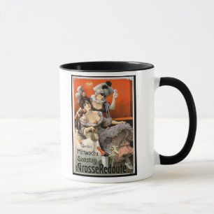 Taza Publicidad de poster "Grosse Redoute" (litho del
