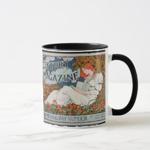 Taza Publicidad de poster "revista del siglo", pleno