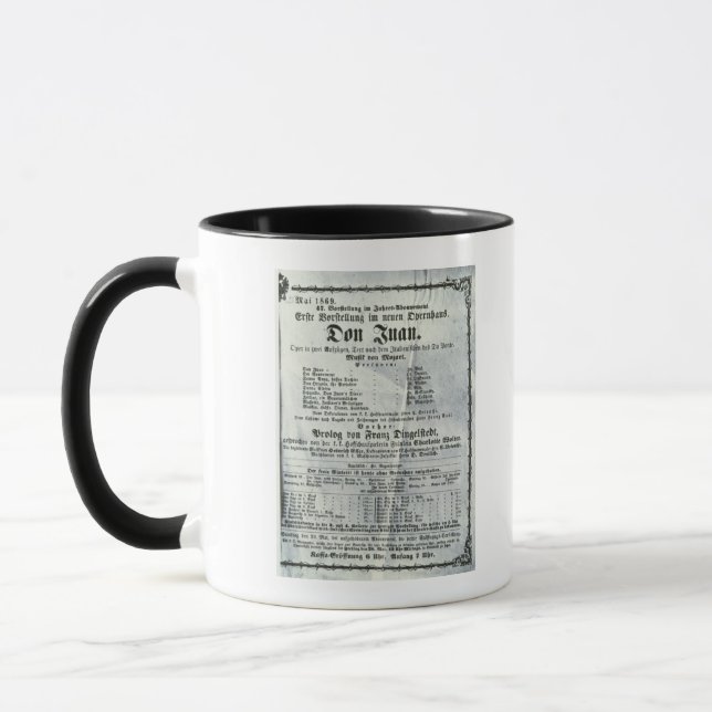Taza Publicidad de poster un funcionamiento de 'Don (Izquierda)