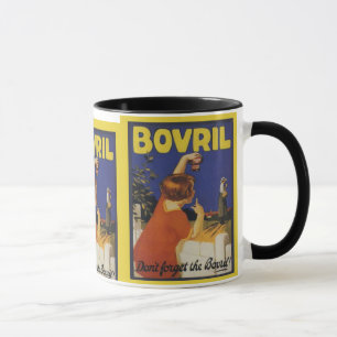 Taza Publicidad retra del vintage, Bovril