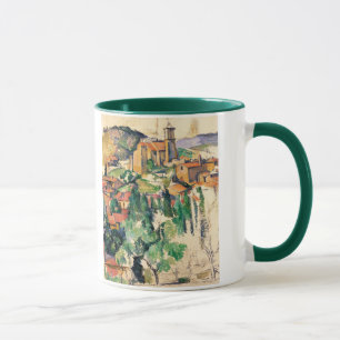 Taza Pueblo de Gardanne, Paul Cézanne