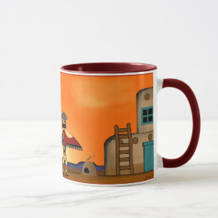 Taza Pueblo de la puesta del sol