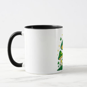 Taza Pueblo Mágico de Hongos con Resplandor