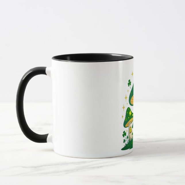 Taza Pueblo Mágico de Hongos con Resplandor (Izquierda)