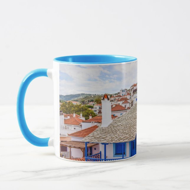 Taza Pueblo tradicional en la tumba (Izquierda)
