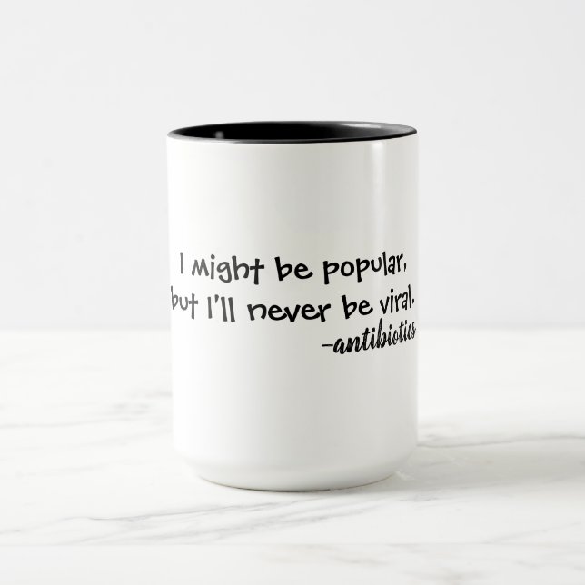 Taza Puede que sea popular pero nunca seré viral (Centro)