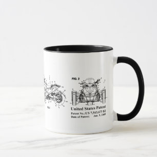 Taza Puede ser espía en EE. UU. tres diagramas de mug