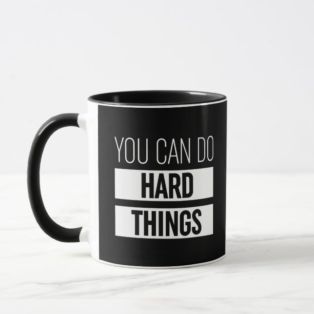 Taza Puedes Hacer Cosas Difíciles (Izquierda)