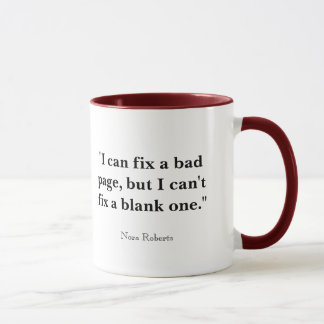 Taza "Puedo fijar una mala página, pero no puedo fijar