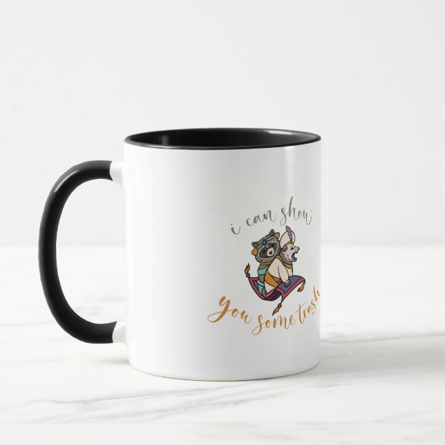 Taza puedo mostrarte algo de basura (Izquierda)