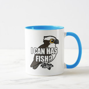 Taza ¿Puedo tengo pescados?