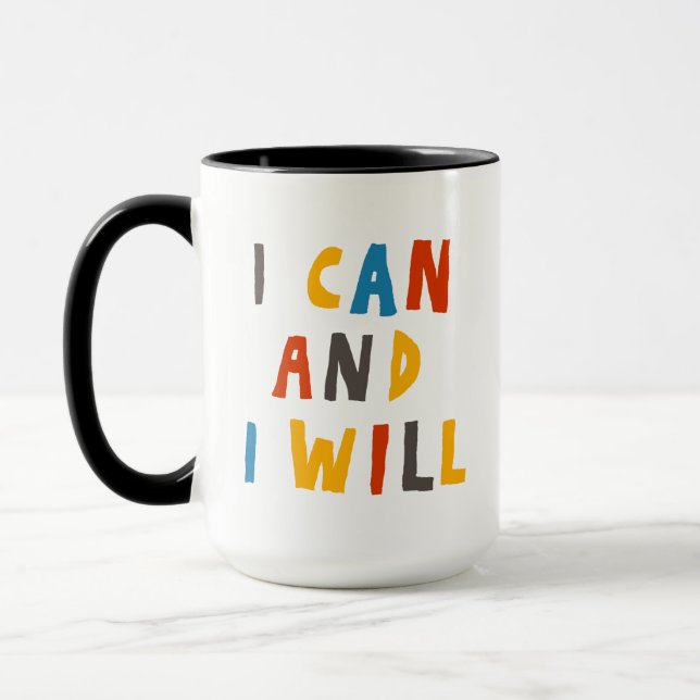 Taza Puedo Y Lo Haré (Izquierda)