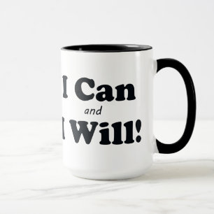 Taza Puedo y lo voy a hacer