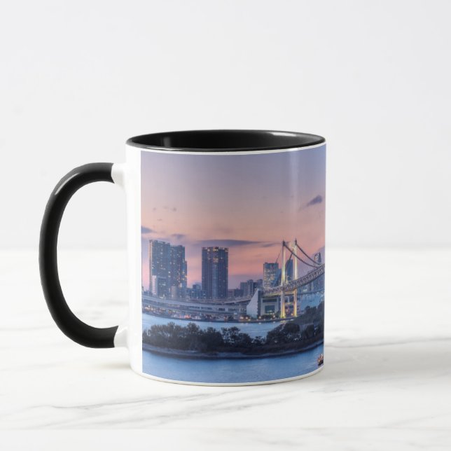 Taza Puente Arcoíris al anochecer (Izquierda)