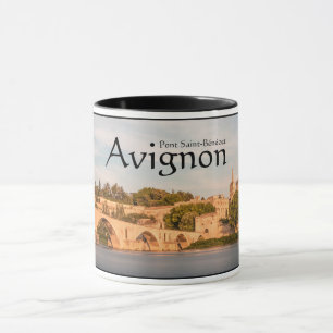 Taza Puente Avignon Francia