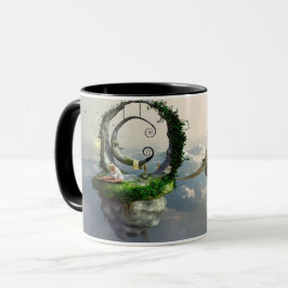 Taza Puente colgante de fantasía mágica - naturaleza en