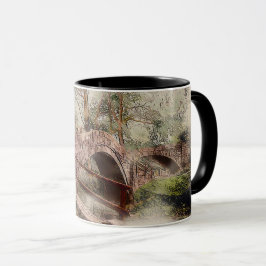 Taza Puente de Beggar Glaisdale - Atmosférico Yorkshire