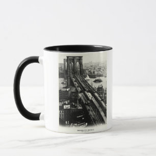 Taza Puente de Brooklyn de 1900