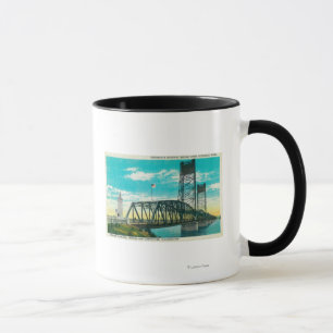 Taza Puente de la carretera nacional sobre el río