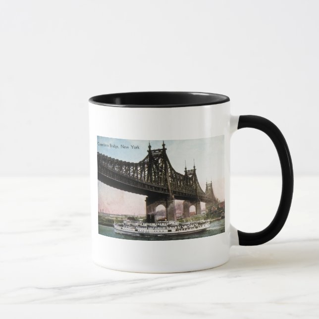 Taza Puente de Queensboro a New York City (Derecha)