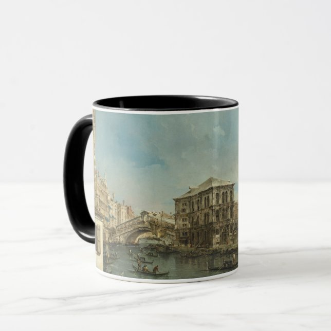 Taza Puente de Rialto con el dei Camerlenghi de Palazzo (Anverso izquierdo)