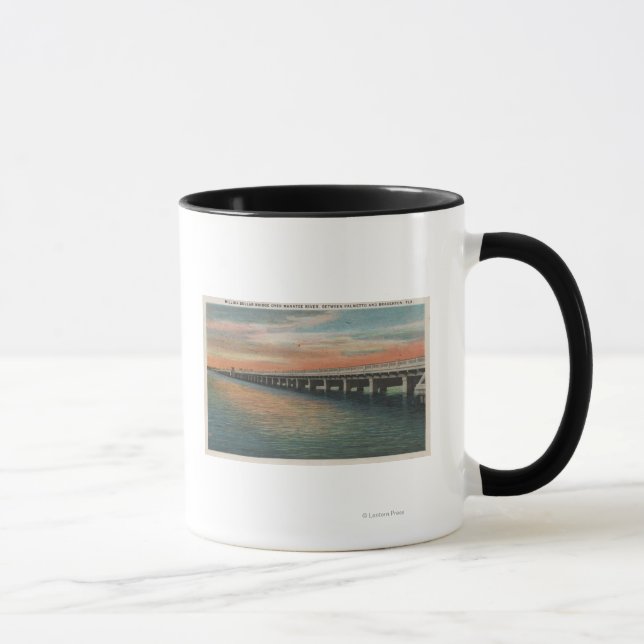 Taza Puente de un millón de dólares sobre el río Manate (Derecha)