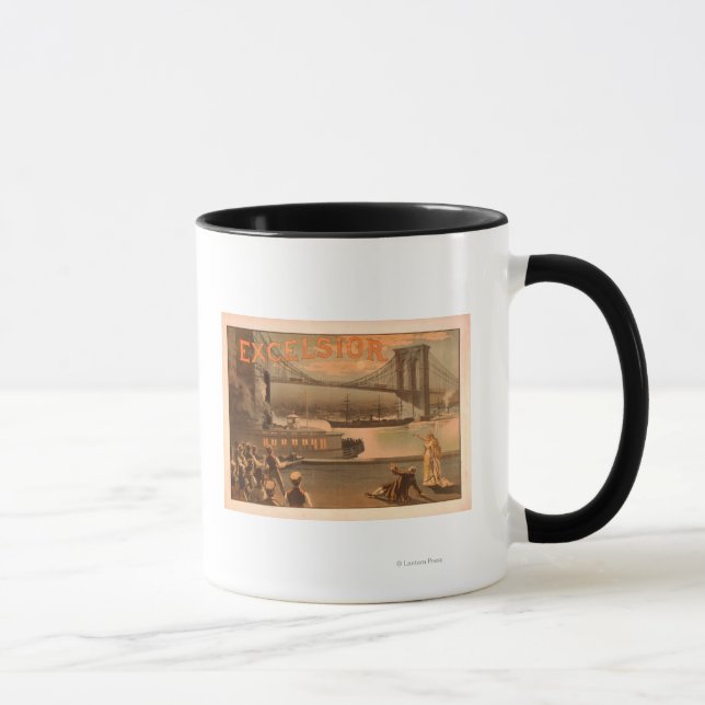 Taza Puente "Excelsior" en Brooklyn de Nueva York (Derecha)