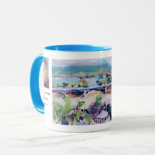 Taza Puente Harvey Taylor / Artista Larry Lerew