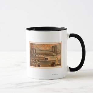 Taza Puente "virutas para rellenar " de New York City