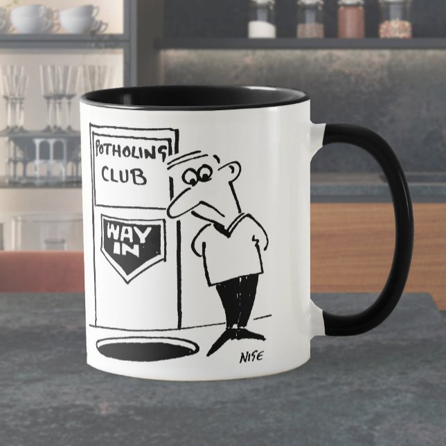 Taza Puerta del Club de Potholing. Potholer (Subido por el creador)