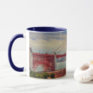 Taza Puerta Dorada de San Francisco Mug Panorámico