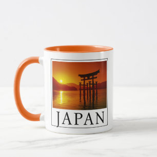 Taza Puerta O-Torii, santuario de Itsukushima   Miyajim