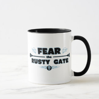 Taza Puerta oxidada - azul