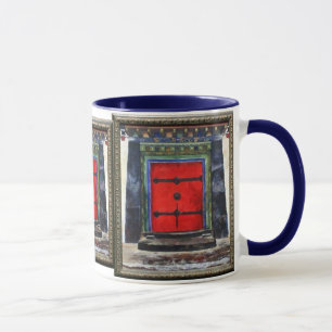 Taza Puerta tibetana Himalayas