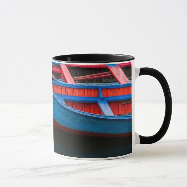 Taza Puerto Angelmo, barcos pesqueros. (Derecha)