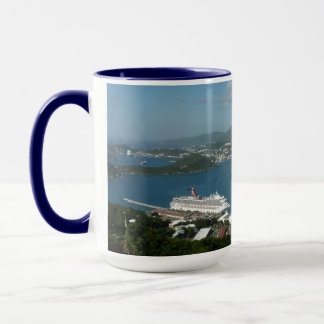 Taza Puerto de St. Thomas Islas Vírgenes Estadounidense